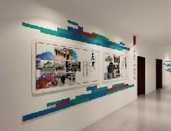  隆安企业文化墙用什么材料好？