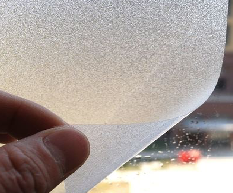  隆安玻璃门外面粘广告用什么材料好？