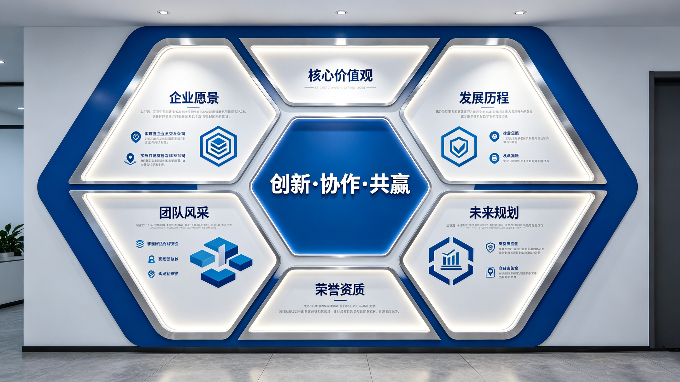  隆安企业文化墙六边形避坑指南（新手常犯5个错误）